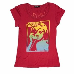 HYSTERIC Glamour t-shirt